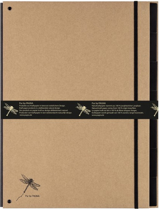 Pagna pultordner 7 f�cher pur natur 1stk