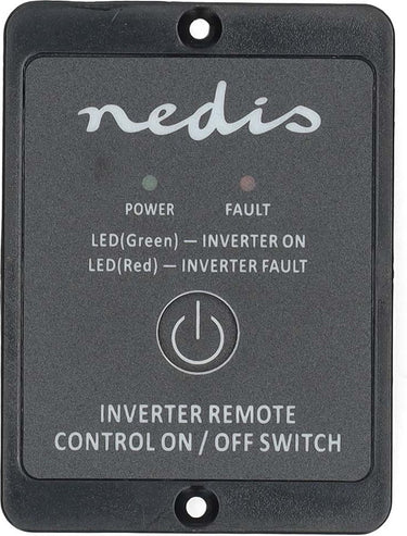 Nedis afstandsbediening voor omvormer – 6 m kabel – rj12 – zwart