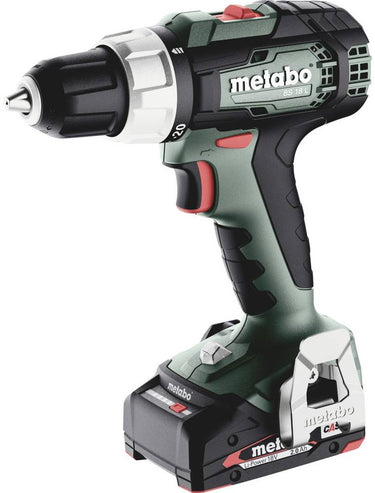 Metabo bs 18 l - accu boormachine - 60nm - 2x2,0 ah - x