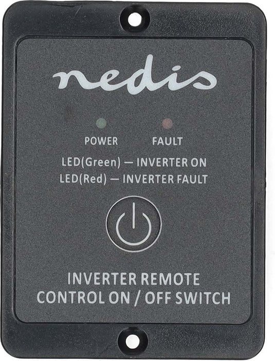 Nedis afstandsbediening voor omvormer – 6 m – rj12 – zwart