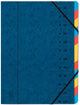 Exacompta sorteermappen 5222z blauw a4