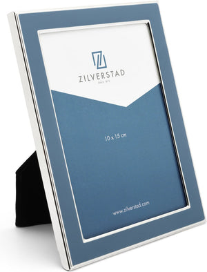 Zilverstad - fotolijst colore blauw 10x15 cm