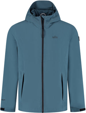 Kjelvik outdoorjas kiron blauw