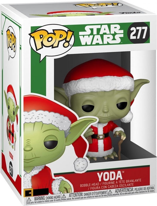 Funko pop star wars: holiday - yoda pop