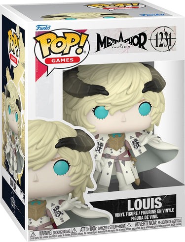 Funko metaphor: refantazio pop! games vinyl figure louis guiabern 9 cm pop! figuur