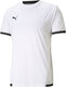 Puma teamliga jersey heren sportshirt - white- black