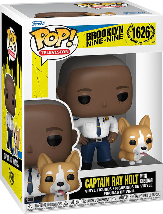 Funko pop television: brooklyn nine-nine - captain holt (with cheddar) pop