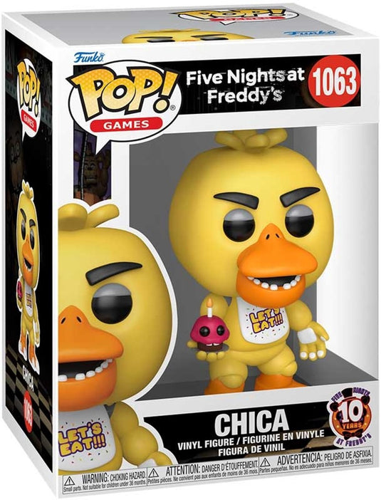 Funko pop! games: five nights at freddy's - chica w cupcake