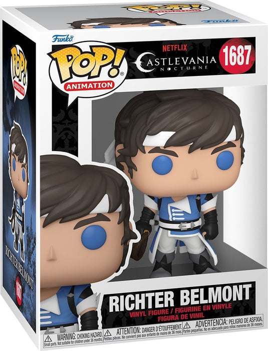 Funko pop animation: castlevania nocturne - richter belmont pop