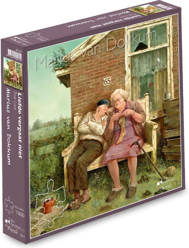 Marius van dokkum puzzel - liefde vergaat niet - 1000 st
