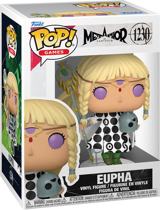 Funko metaphor: refantazio pop! games vinyl figure eupha 9 cm pop! figuur