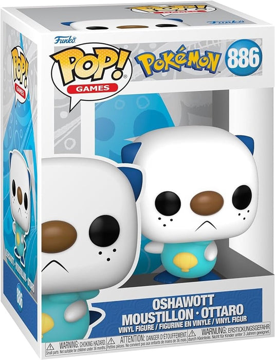 Funko pop games: pokémon - oshawott pop