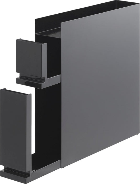 Yamazaki kruiden- en olierek uitschuifbaar - 2 niveaus - tower - zwart