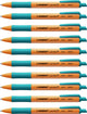 Stabilo pointball - balpen - navulbaar - turquoise - doos 10 stuks