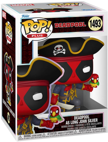 Funko deadpool deadpool as long john silver vinylfiguur 1493 unisex pop! - neutraal - standard
