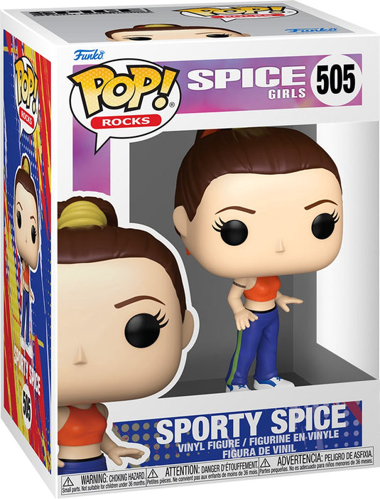 Funko pop rocks: spice girls- sporty (wnbe)