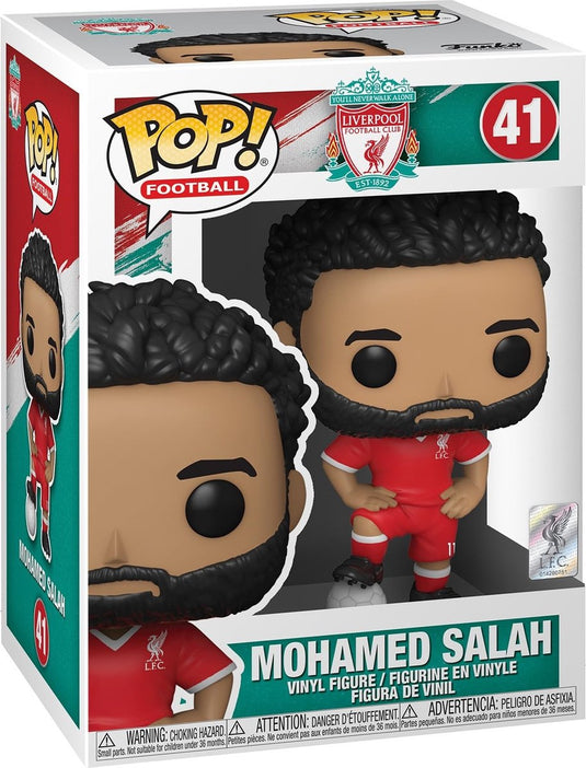 Funko pop football: liverpool - mohamed salah pop