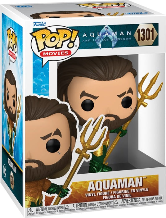 Funko pop movies: aquaman - hero suit - pop