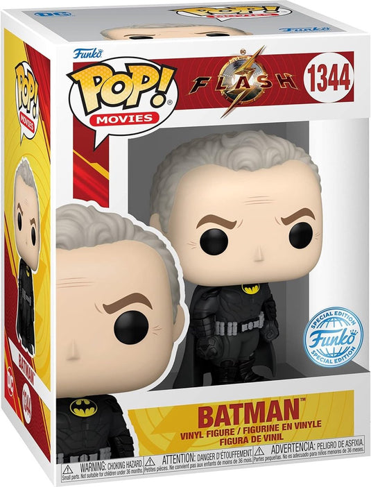 Funko pop movies: the flash - batman (keaton) unmasked pop