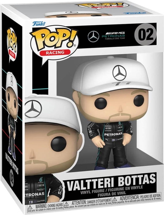 Funko pop racing: amg petronas - valtteri bottas pop #02