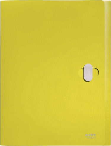 Leitz recycle documentenbox a4 - 80% gerecycled post-consumer plastic - geel