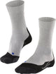 Falke tk2 cool anti-blaar dik lyocell functioneel materiaal wandelsokken heren grijs - maat 46-48