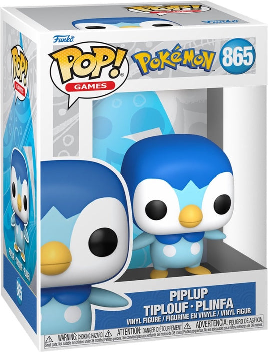 Funko pop games: pokémon piplup - pop