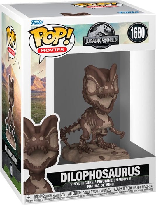 Funko pop movies: jurassic world - dilophosaurus pop