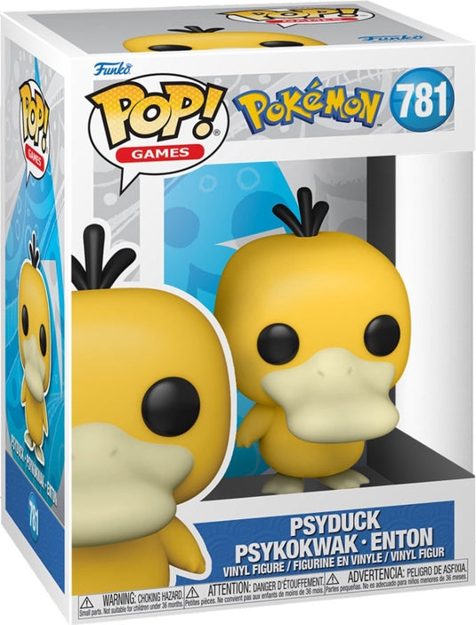 Funko pop games: pokémon - psyduck pop #781
