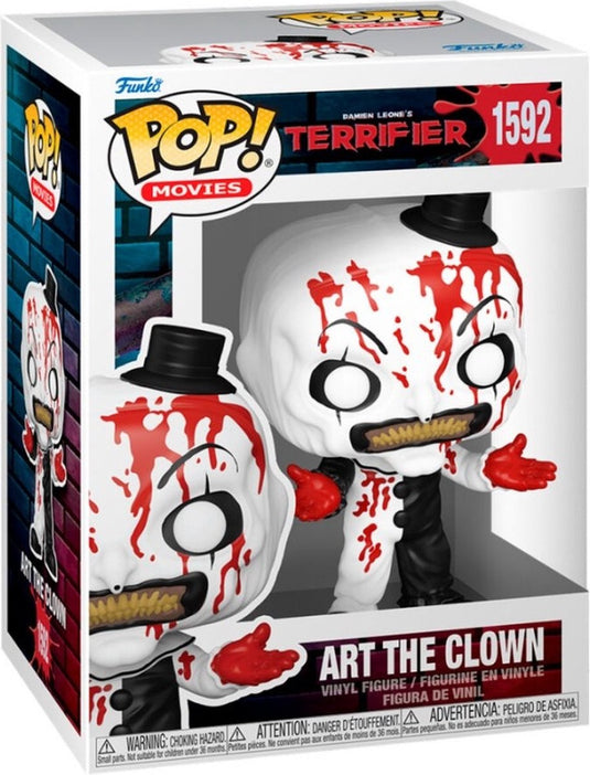 Funko pop movies: terrifier 2 - art the clown (bloody) pop