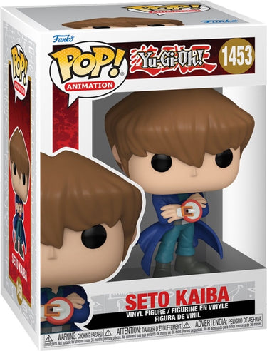 Funko pop animation: yu-gi-oh! - seto kaiba - pop #1453