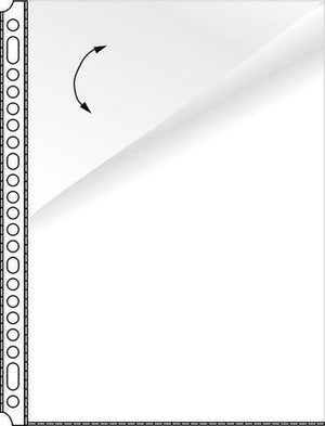 Kangaro showtas - a4 - l-model - pp 80 micron - 23-gaats - 10 x 10 stuks