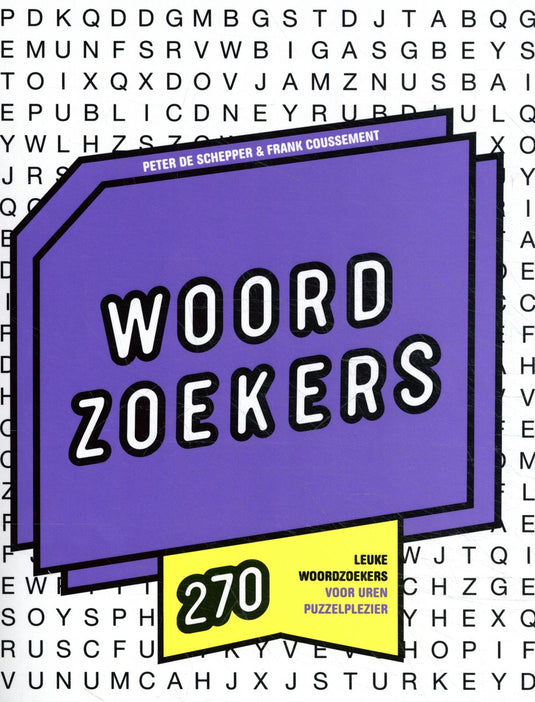 Merkloos sans marque 270 woordzoekers - puzzelboek
