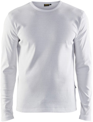 Blåkläder blaklader t-shirt lange mouw 3314-1032 - wit - l
