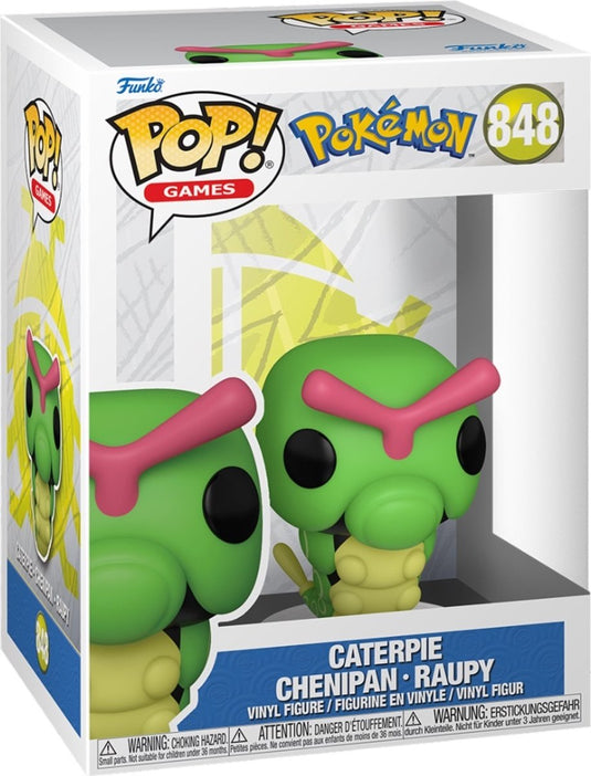 Funko pop games: pokémon caterpie - pop
