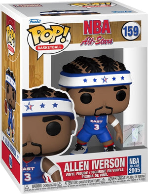 Funko pop basketball: legends - allen iverson - pop #159