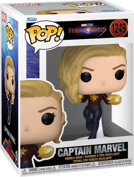 Funko pop marvel: the marvels - captain marvel - pop