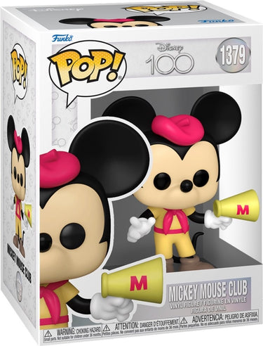Funko pop disney: mickey mouse club - mickey - pop #1379