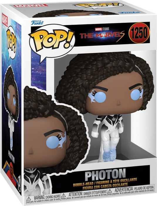 Funko pop marvel: the marvels - photon - pop #1250