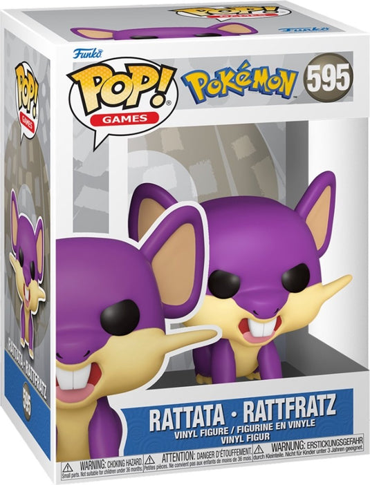 Funko pop games: pokémon rattata - pop