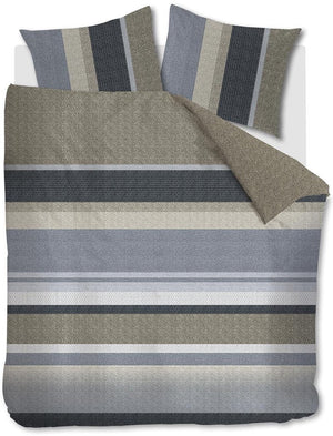 Beddinghouse jorren dekbedovertrek - lits-jumeaux xl - 260x200 220 - blauw grijs