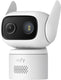 Eufy beveiliging bedrade cam c31 - wit - kantelbare beveiligingscamera - binnen en buiten - duale antenne - kleurennachtzicht - lokale opslag - geen maandelijkse kosten - ip66 - waterdicht - ai mens voertuig huisdierdetectie - 24 7 continue opname