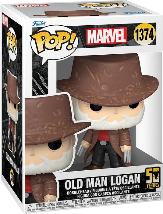 Funko pop marvel: wolverine 50th – old man logan - pop