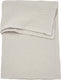 Meyco baby uni ledikant laken - pre-washed hydrofiel - greige - 100x150cm - 0.3 tog