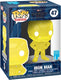 Marvel funko the avengers verzamelfiguur pop! art series iron man yellow 9 cm geel