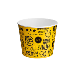Family chicken kipbucket 85oz (180x 2.4 liter)