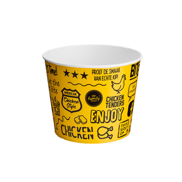 Family chicken kipbucket 85oz (180x 2.4 liter)
