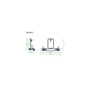 Pro-user fietsendrager diamant 1