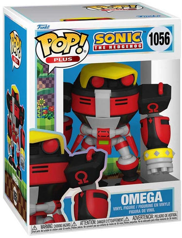 Funko sonic the hedgehog e-123 omega vinylfiguur 1056 unisex pop! - meerkleurig - standard