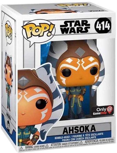 Funko pop! star wars: ahsoka (mechanic) (gamestop exclusive) #414 gamestop exclusive protector